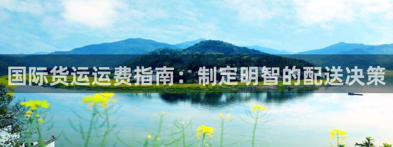 尊龙coming to my own：国际货运运费指南：