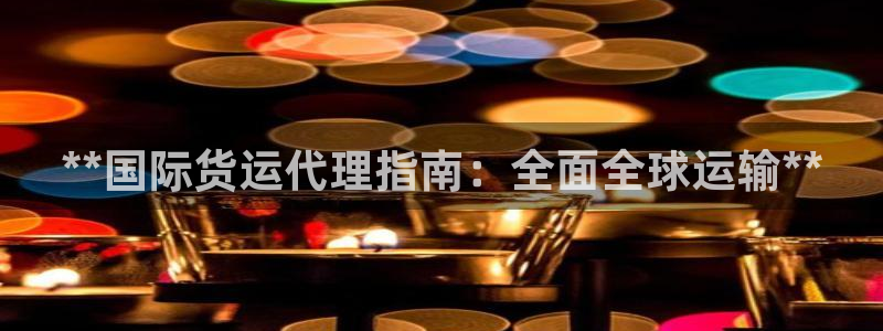 尊龙凯时捕鱼游戏能玩吗：**国际货运代理指南：全面全球运