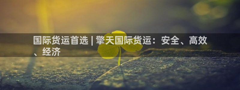 尊龙手机官方客户端下载：国际货运首选 | 擎天国际货运：