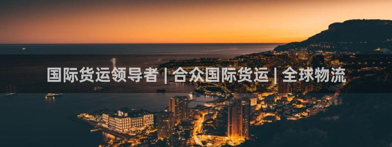 尊龙凯时最新平台登陆：国际货运领导者 | 合众国际货运 