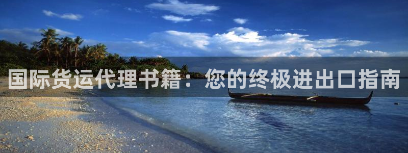 尊龙官方网站是真的吗：国际货运代理书籍：您的终极进出口指
