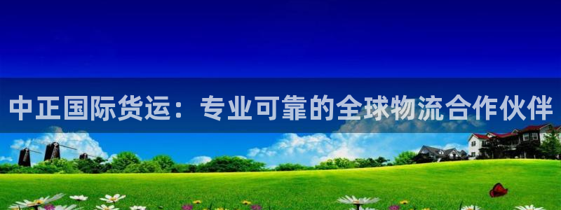 尊龙凯时官网：中正国际货运：专业可靠的全球物流合作伙伴